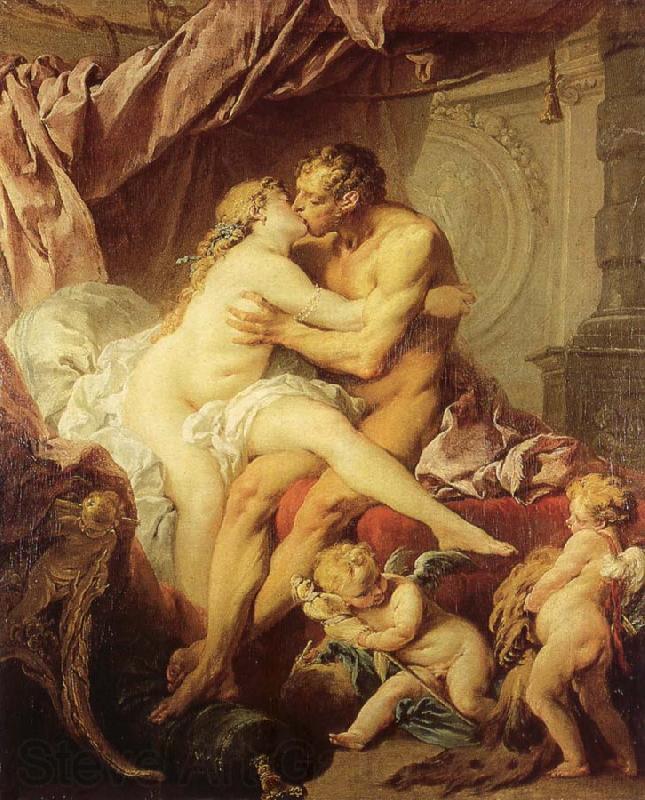 Francois Boucher Hercules and Omphale Spain oil painting art